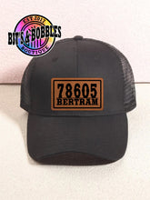 Load image into Gallery viewer, Bertram Zip Code Trucker cap
