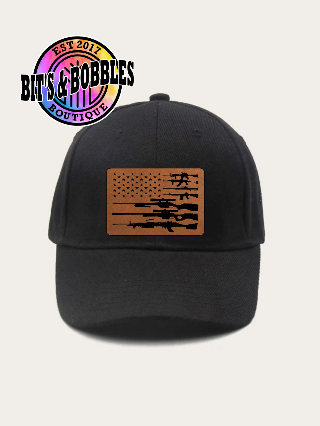 Gun Flag black cap